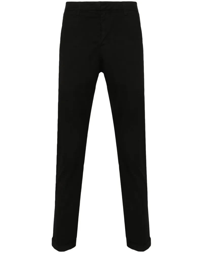 Dondup Halbhohe Tapered-Chino - Schwarz Schwarz