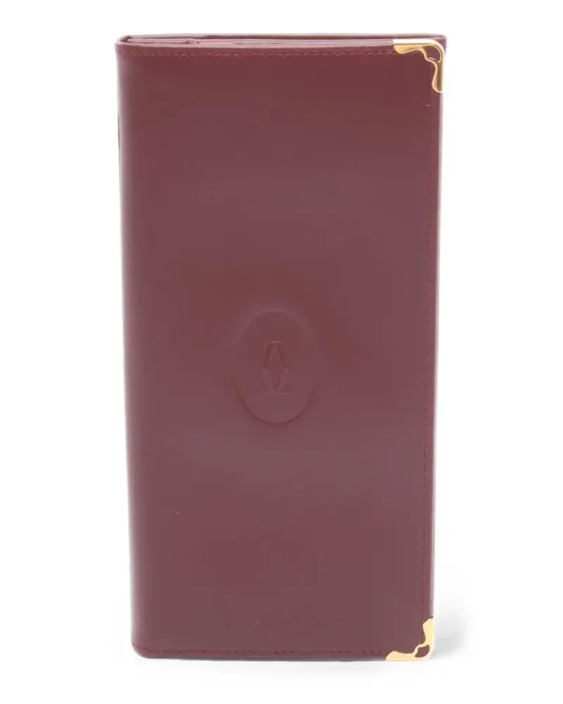 Cartier Mast Portemonnaie mit Klappe - Rot Rot