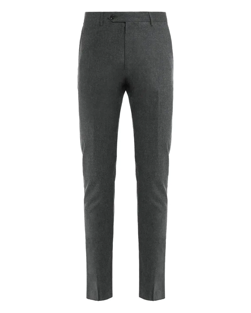 MOORER buttoned trousers - Grau Grau