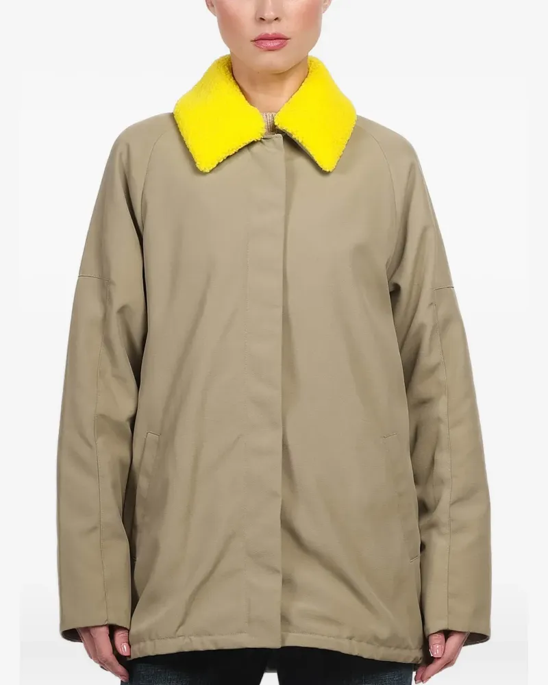 tibi Lotte coat - Nude Nude