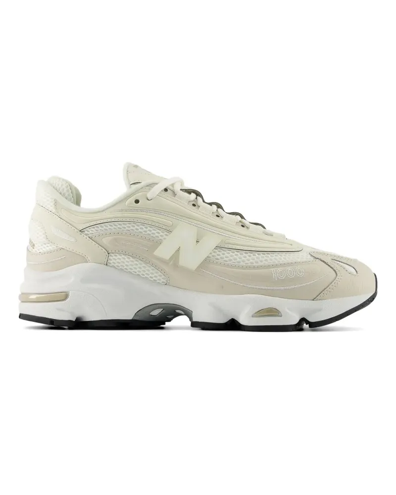 New Balance 1000 Sneakers mit Overlay - Nude Nude