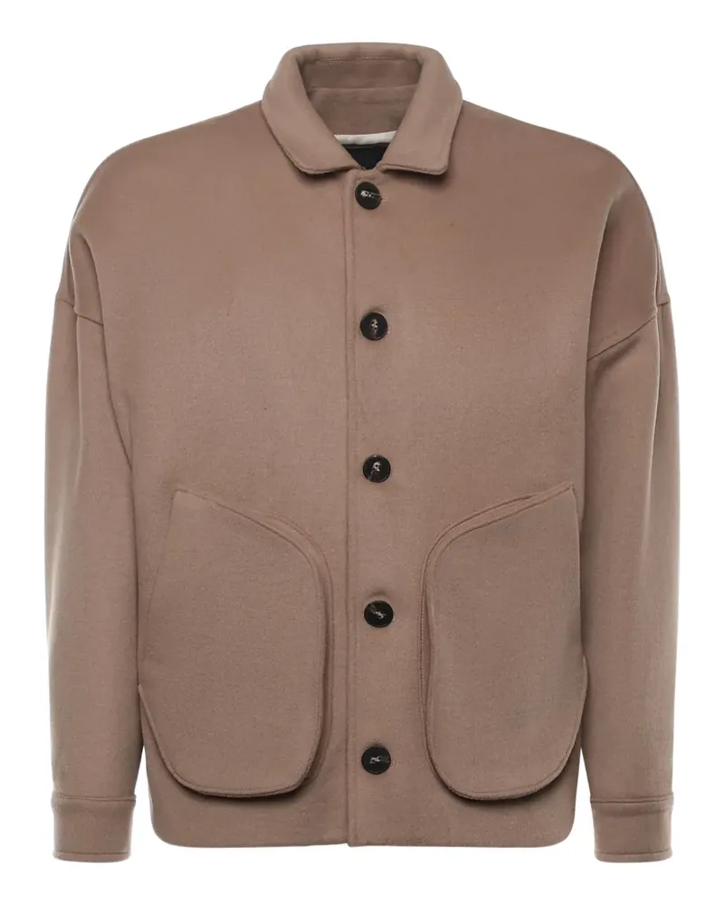 Giuliano Galiano Geknöpfte Dire Jacke - Nude Nude