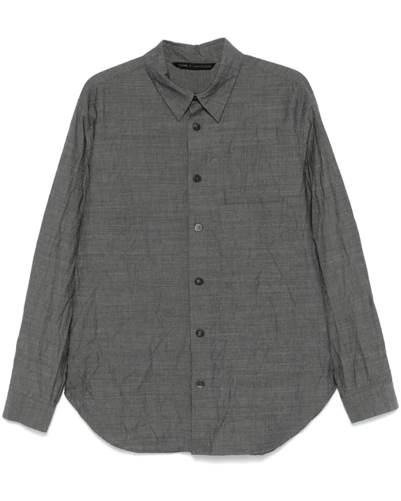 forme d'expression Hemd in Knitteroptik - Grau Grau
