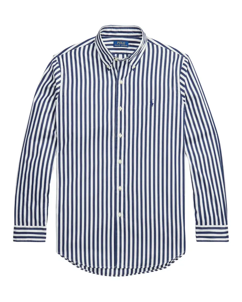 Ralph Lauren Gestreiftes Hemd - Blau Blau