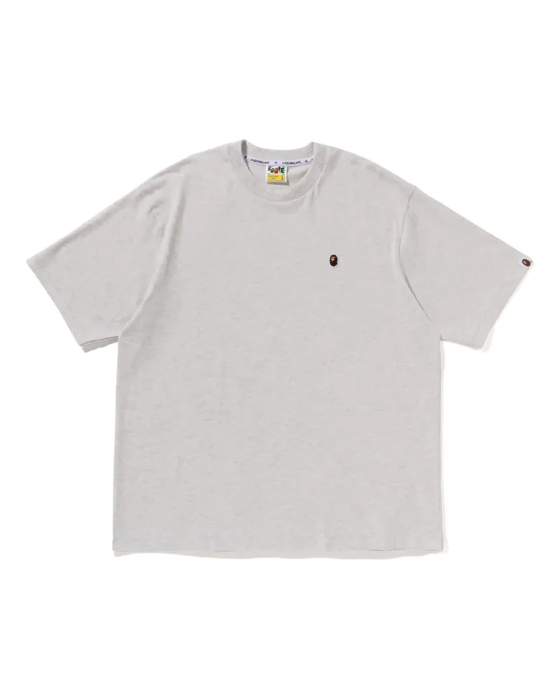 BAPE Sweatshirt mit Affenkopf - Grau Grau