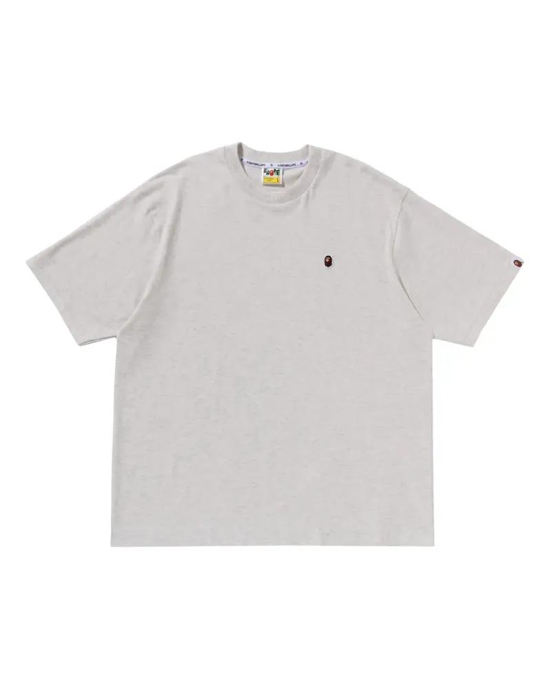 BAPE Sweatshirt mit Affenkopf - Grau Grau