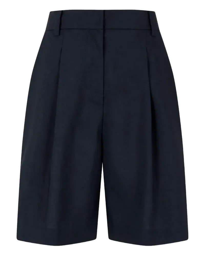 STUDIO TOMBOY Shorts mit Bundfalten - Blau Blau