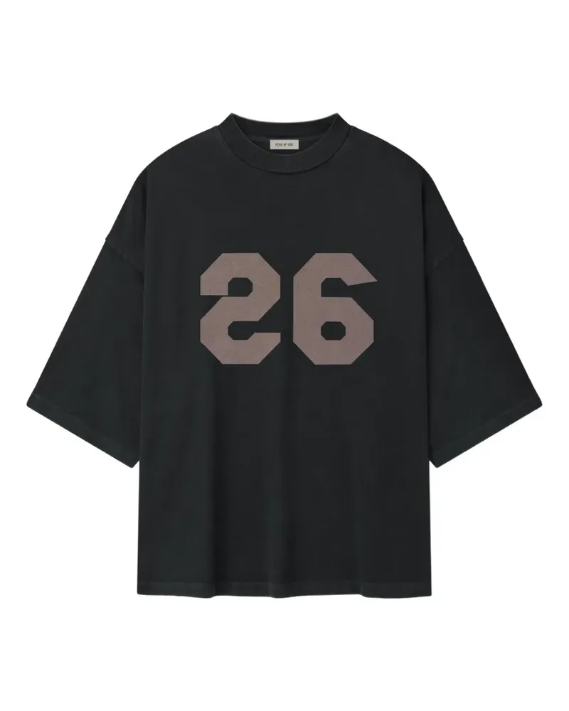 Fear of God T-Shirt mit Logo-Print - Schwarz Schwarz