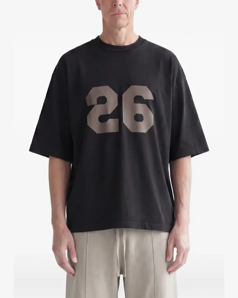 Fear of God 26 logo-print cotton T-shirt - Schwarz Schwarz