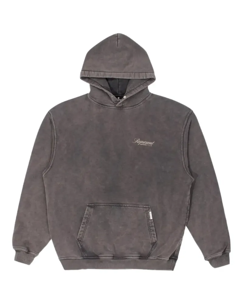 REPRESENT Club Script Hoodie - Grau Grau