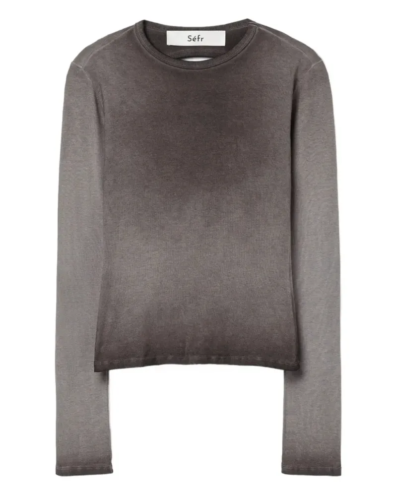 Séfr Mabel longsleeve top - Grau Grau