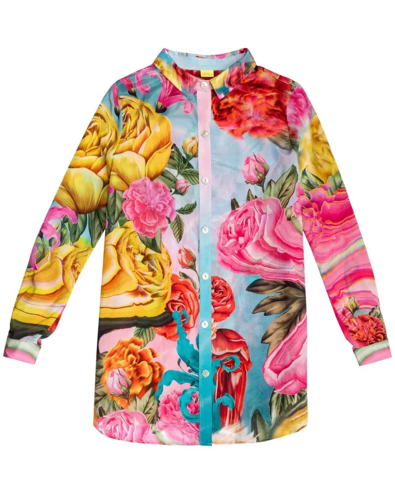 AGUA BENDITA Crystal Hemd - Rosa Rosa