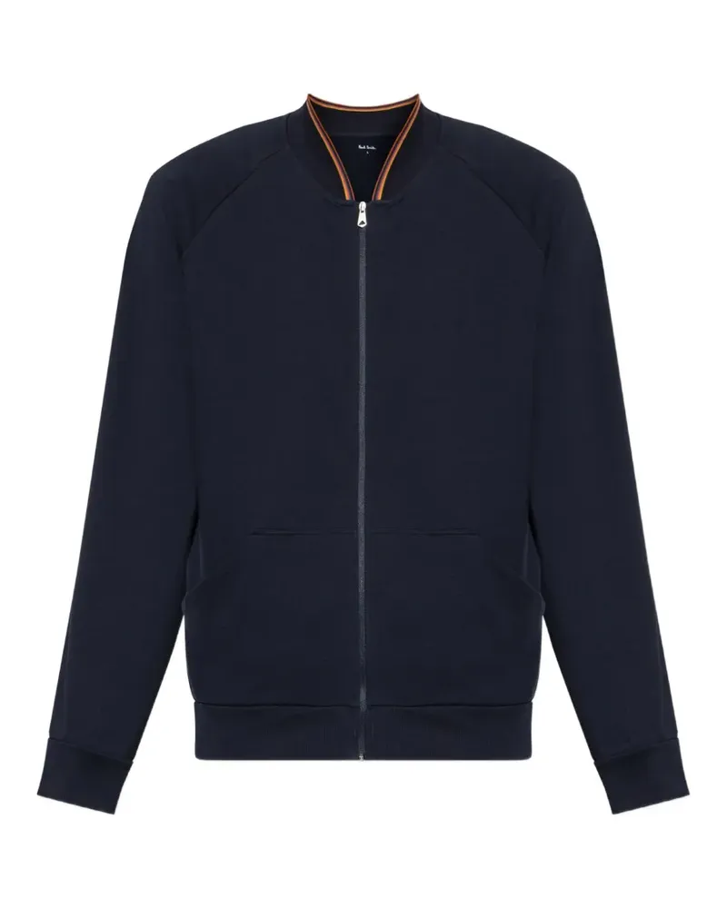 Paul Smith Artist Stripe Jacke mit Reißverschluss - Blau Blau