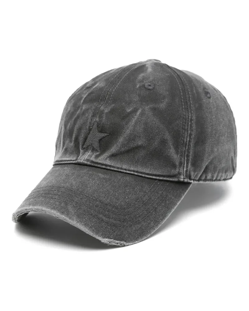 Golden Goose Journey star-embroidered baseball cap - Grau Grau