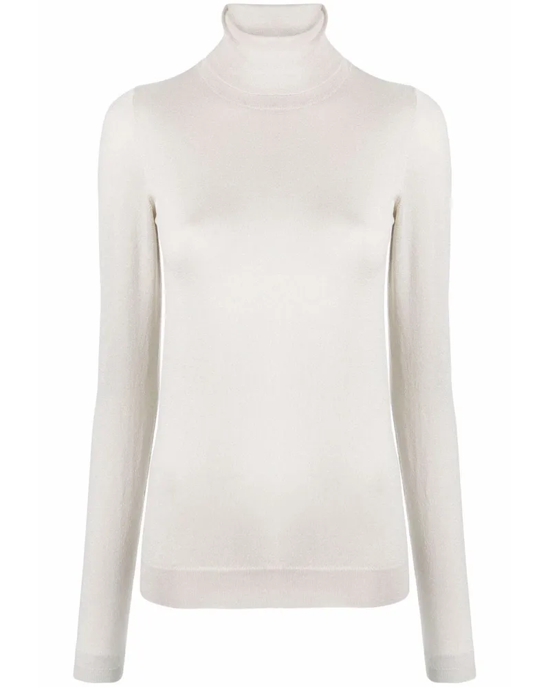 Brunello Cucinelli Pullover mit Rollkragen - Nude Nude