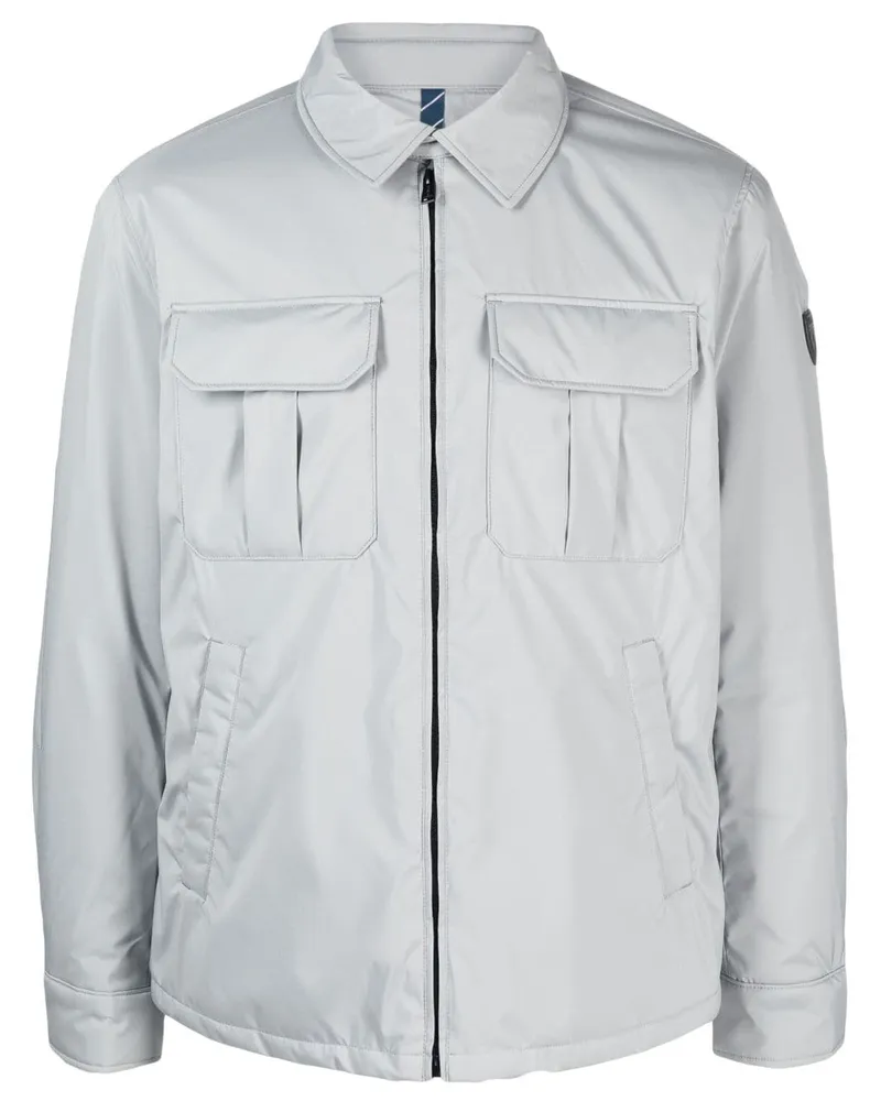 Ralph Lauren Isolierte Hemdjacke Grau