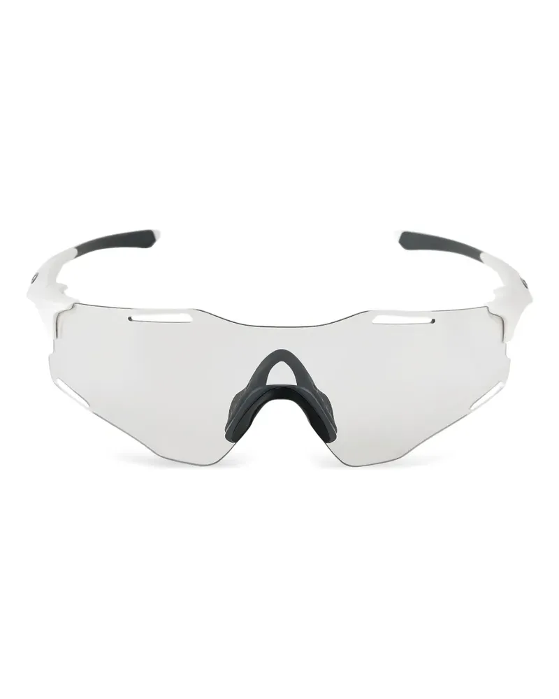 Oakley shield-frame sunglasses - Weiß Weiß