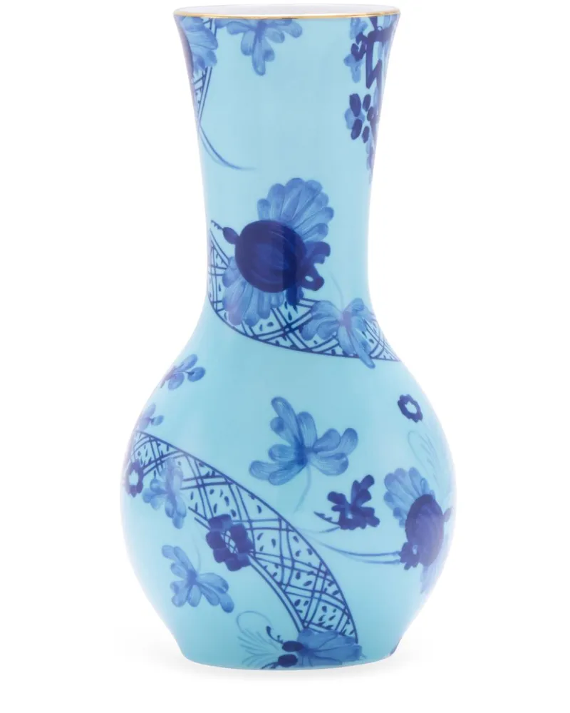 Ginori 1735 Oriente Iris Vase - Blau Blau