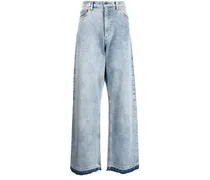Jeans mit geradem Bein - Blau