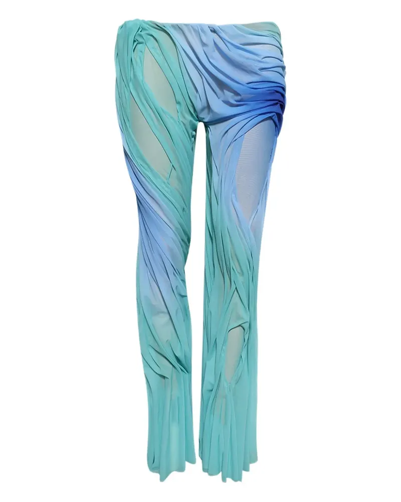 DI PETSA Wetlook Hose mit Farbverlauf - Blau Blau
