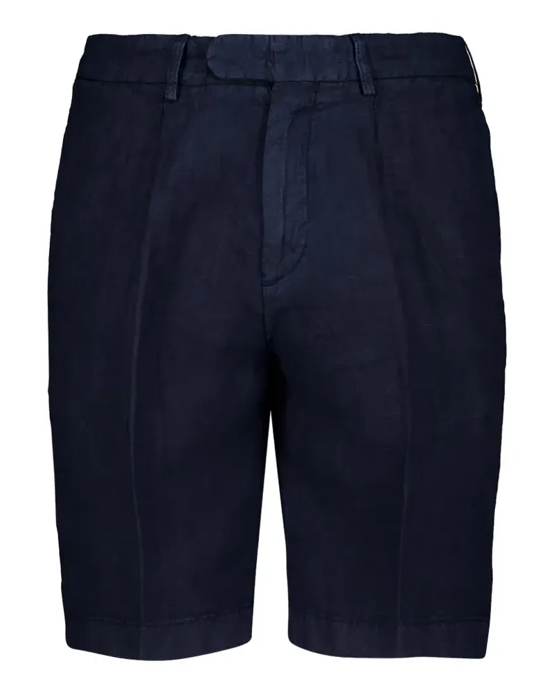 Boglioli Shorts mit Gürtelschlaufen - Blau Blau