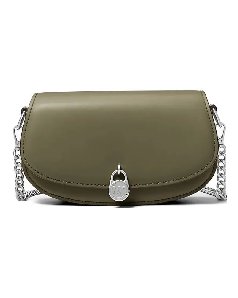 Michael Kors small Mila chain leather shoulder bag - Grün Grün