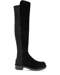 Stuart Weitzman 5050 Wildlederstiefel 40mm Schwarz