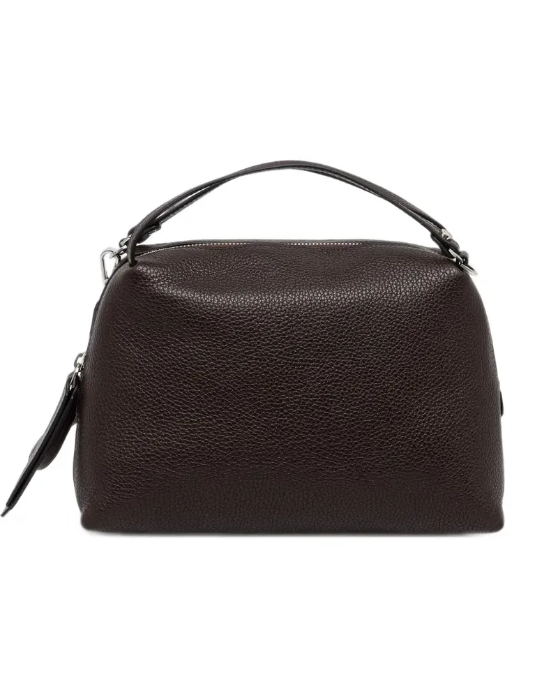 Gianni Chiarini Gekörnte Alifa Schultertasche - Braun Braun