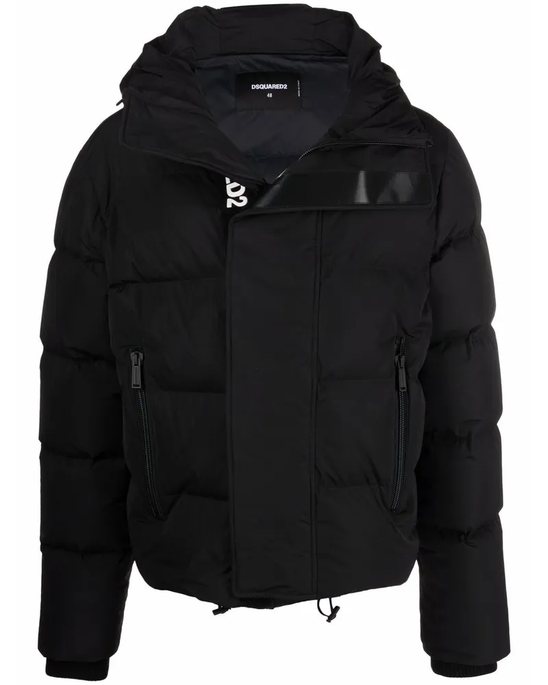 Dsquared2 Road Man Steppjacke - Schwarz Schwarz