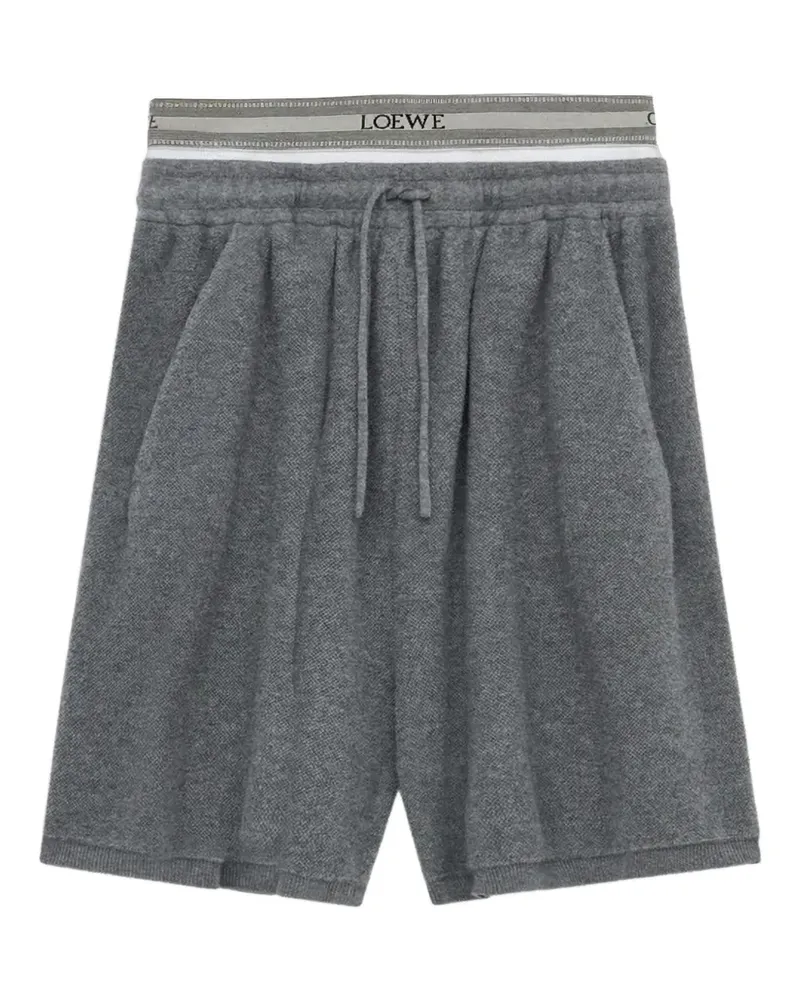 Loewe Shorts mit elastischem Bund - Grau Grau