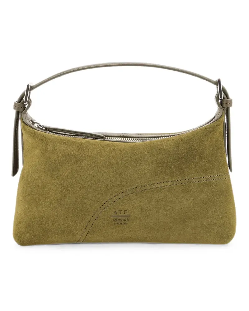 ATP Atelier Vadena suede shoulder bag - Grün Grün