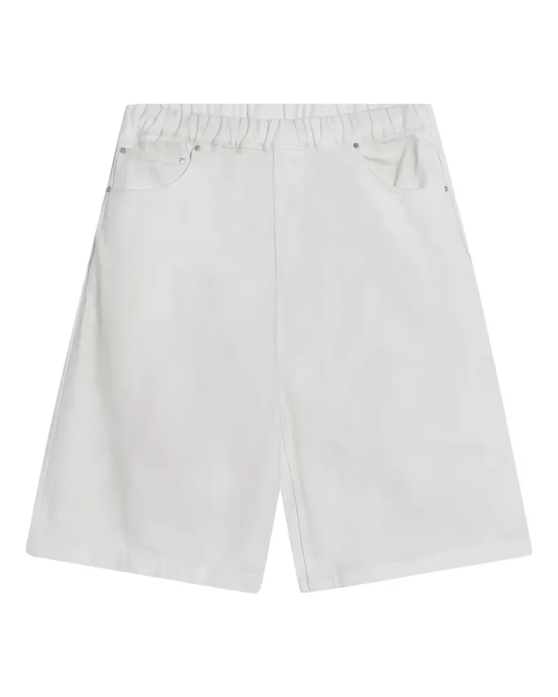 Entire Studios Bermudas mit Stretchbund - Weiß Weiß