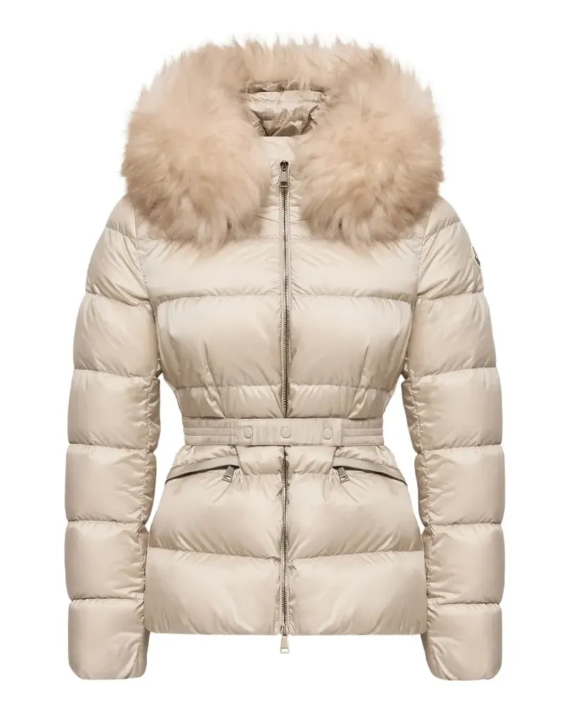 Moncler Boed Daunenjacke mit Logo - Nude Nude