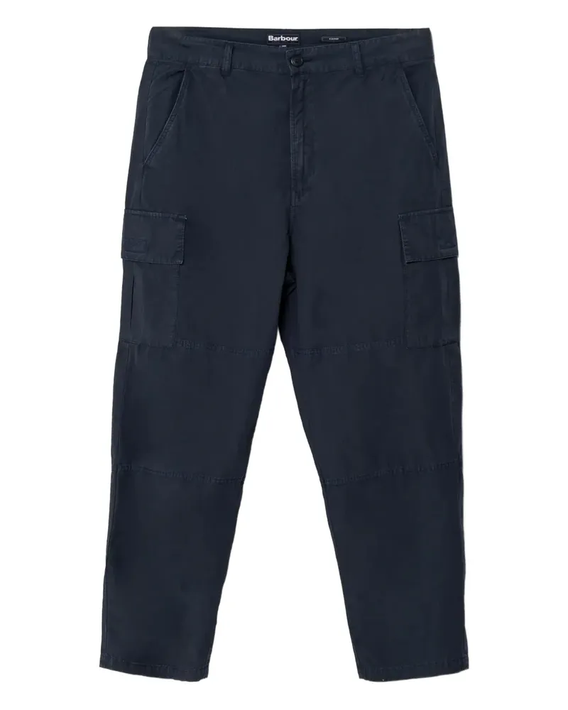 Barbour Hose mit aufgesetzten Taschen - Blau Blau
