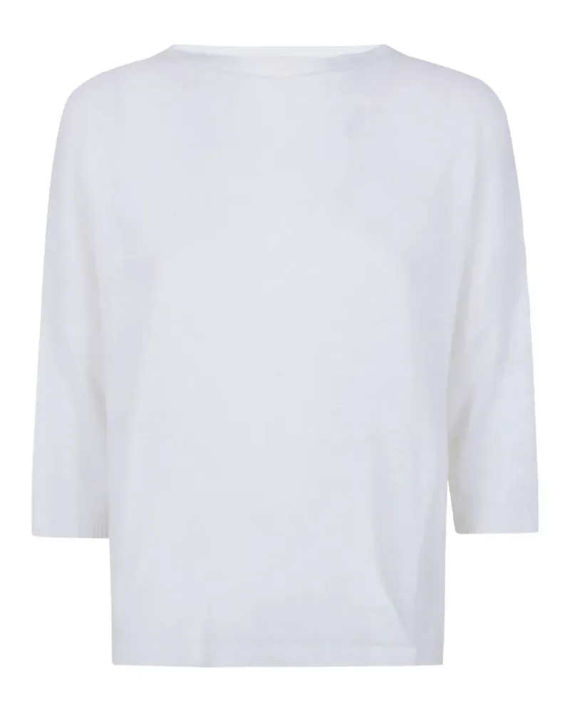 MA'RY'YA drop-shoulder sweater - Weiß Weiß