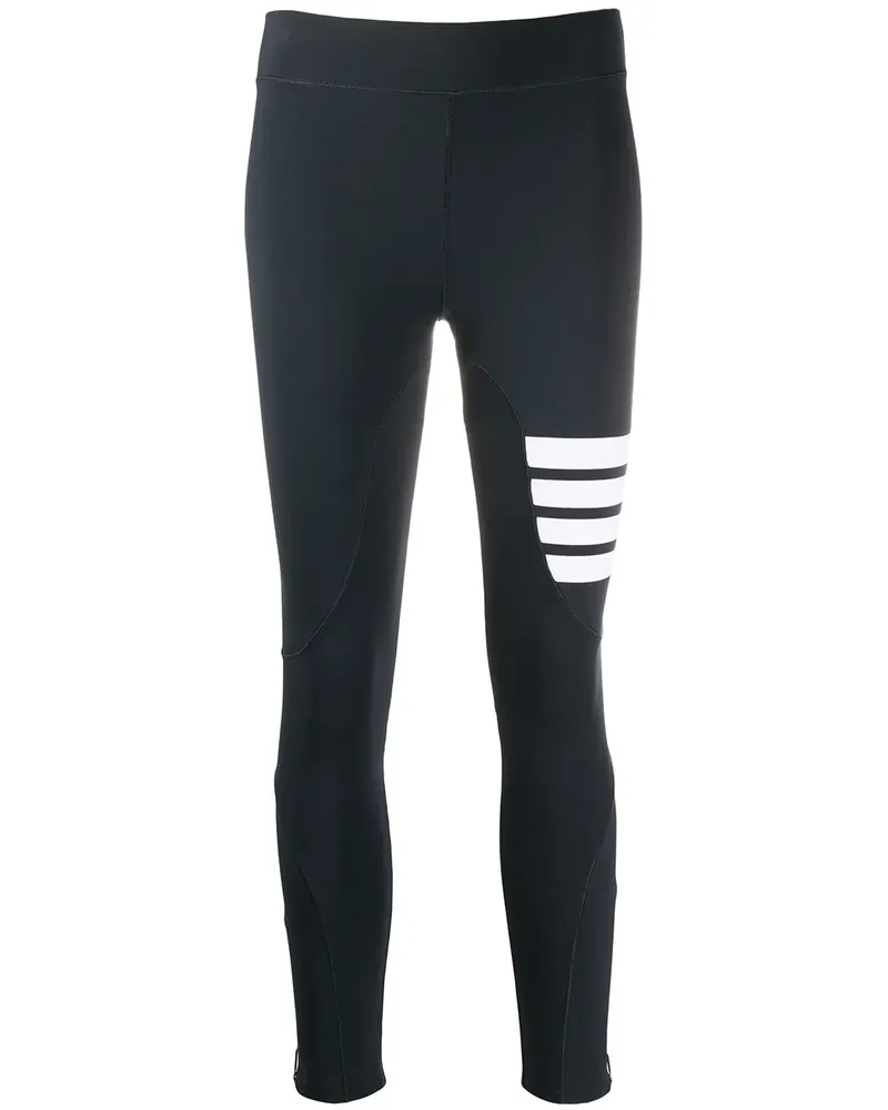 Thom Browne Kompressions-Strumpfhose mit Logo-Streifen - Grau Grau