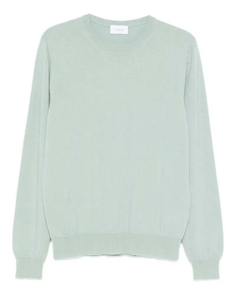 Malo Pullover mit rundem Ausschnitt - Grün Grün