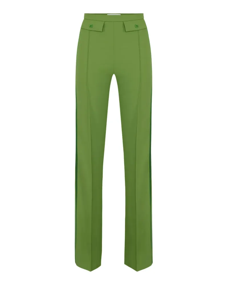 Elisabetta Franchi flap pockets trousers - Grün Grün