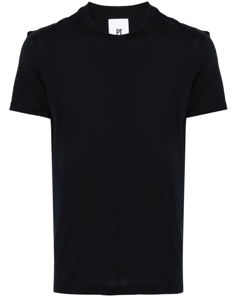 PT TORINO Leichtes T-Shirt - Blau Blau