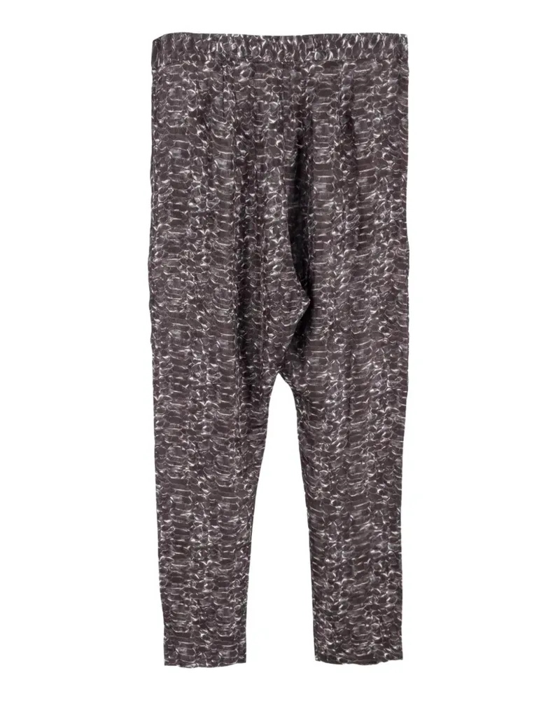 Joseph Hose mit Reptil-Print - Braun Braun