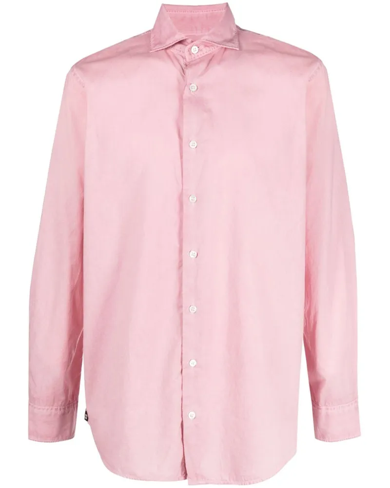 LARDINI Langärmeliges Hemd - Rosa Rosa