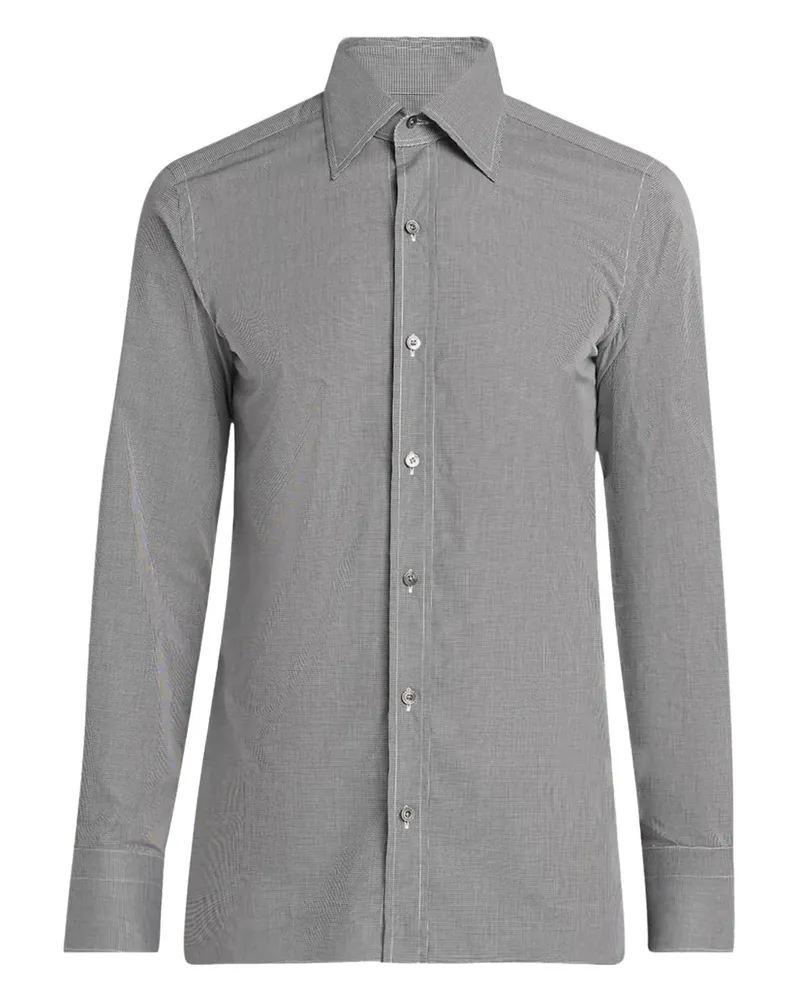 Tom Ford button-down cotton shirt - Grau Grau
