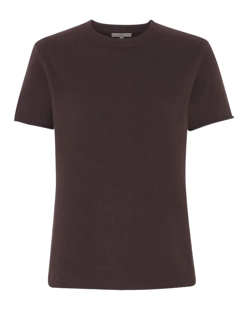 DL1961  Gestricktes T-Shirt aus Kaschmir - Braun Braun