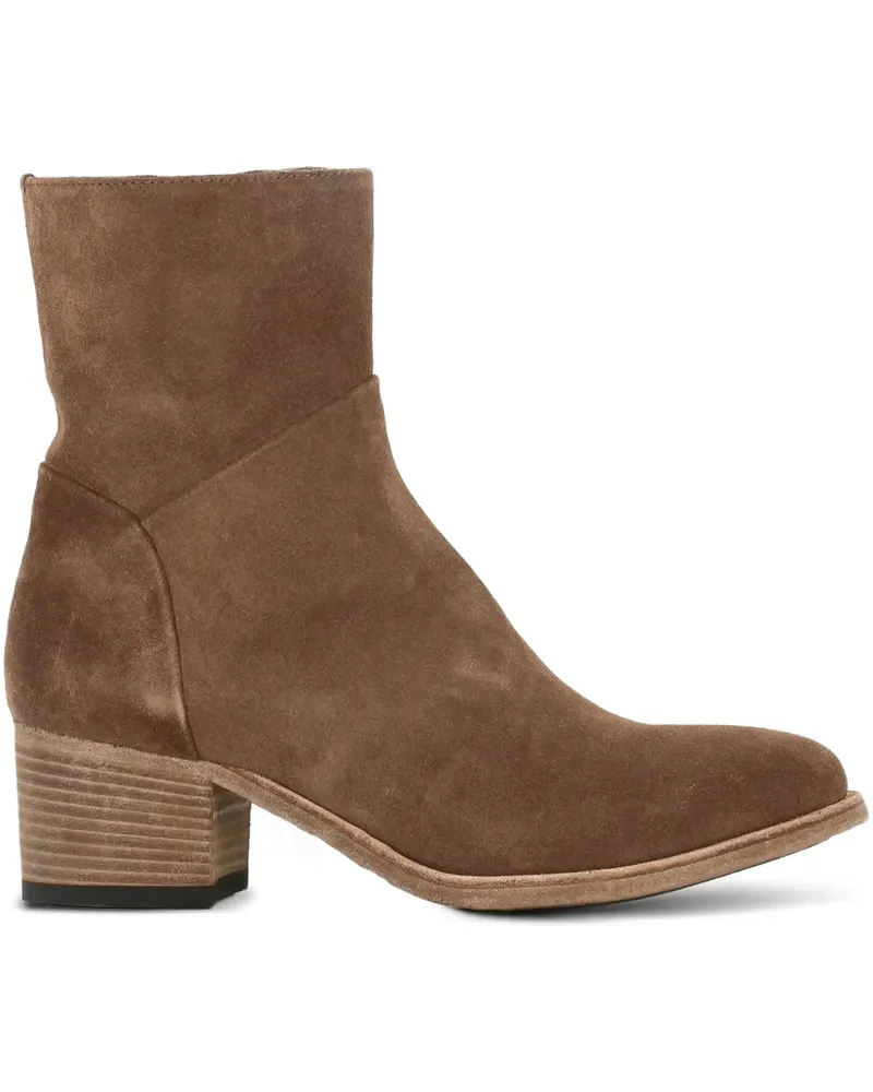 Officine Creative Italia Stiefel mit Blockabsatz - Braun Braun