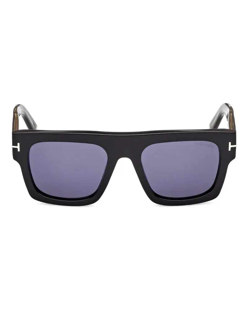 Tom Ford square frame sunglasses - Schwarz Schwarz