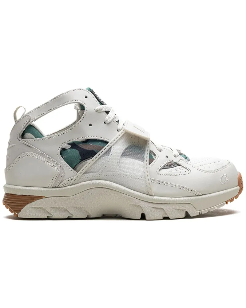 Nike x Corteiz Air Trainer Huarache Sneakers - Weiß Weiß