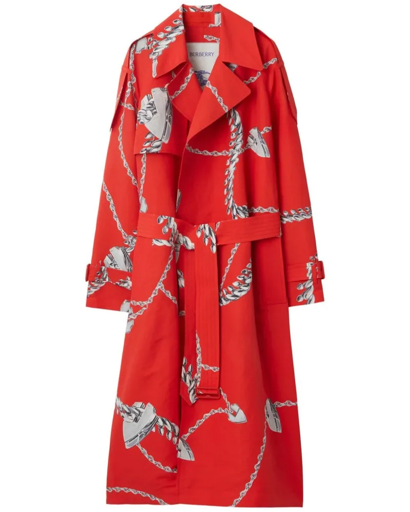 Burberry Shield Hardware Trenchcoat - Rot Rot