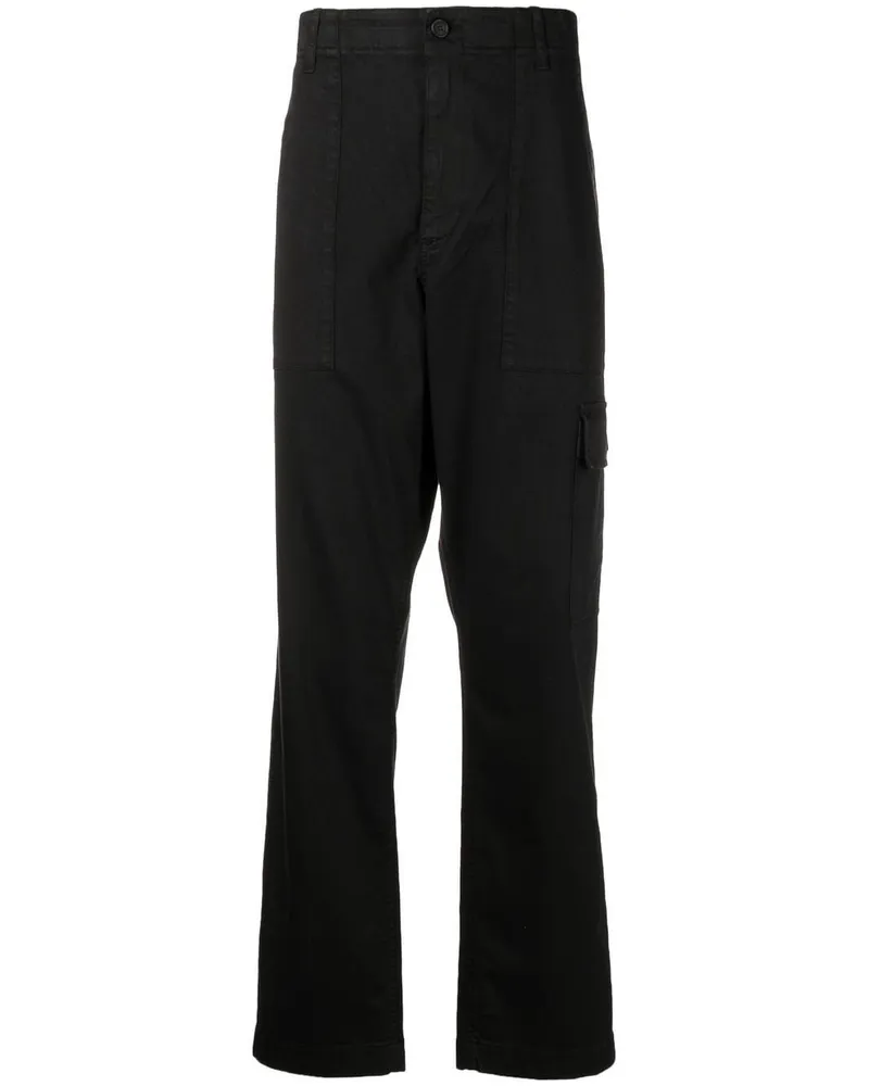 Dunhill Hose mit aufgesetzter Tasche - Schwarz Schwarz