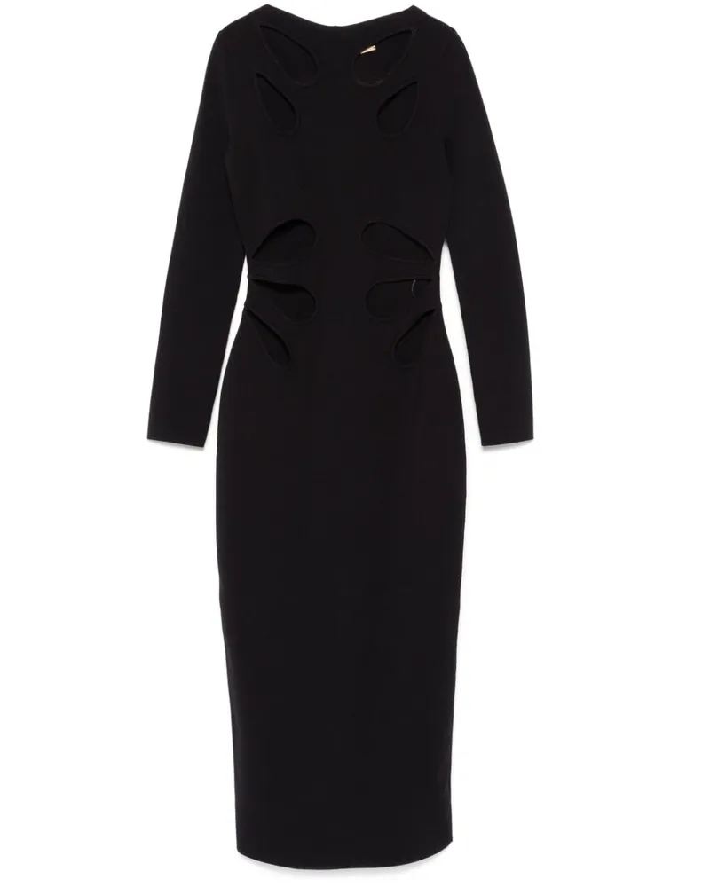 Cult Gaia Anaria Midikleid - Schwarz Schwarz