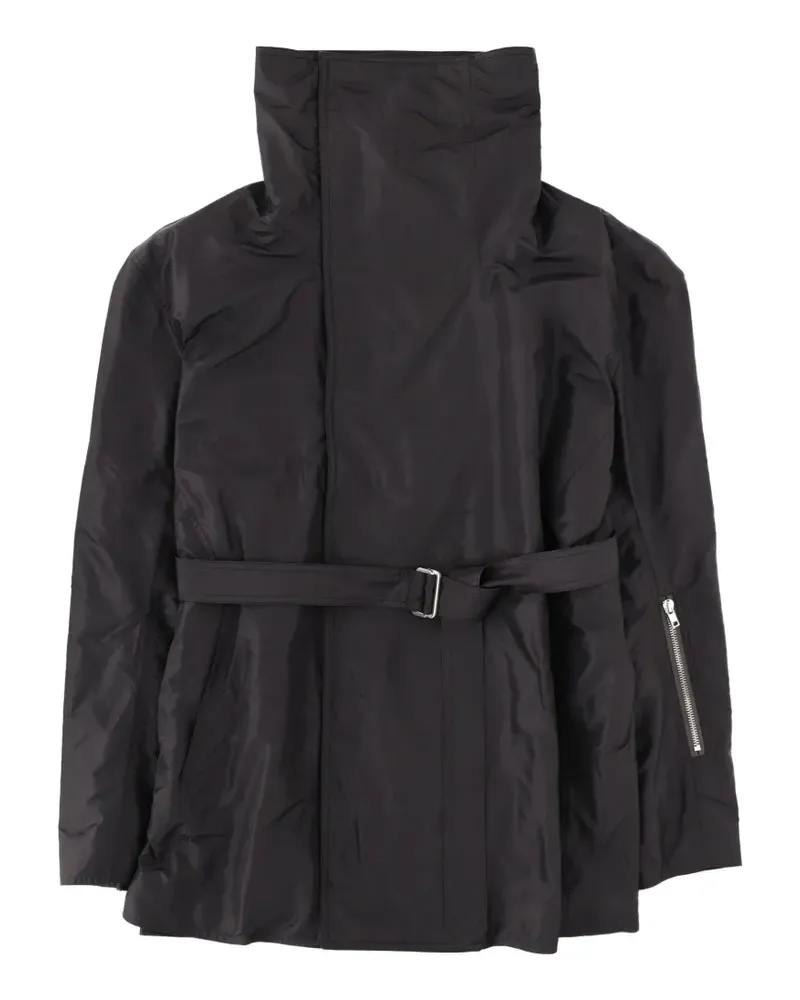 Rick Owens Dracucaban belt coat - Schwarz Schwarz